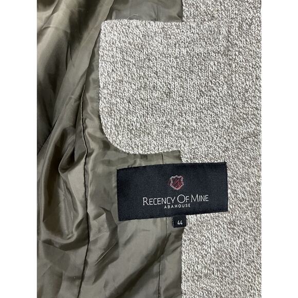 Recency of Mine Abahouse Tailored Blazer Jacket Coat Wool Blend Women's Size 44 - Picture 13 of 14